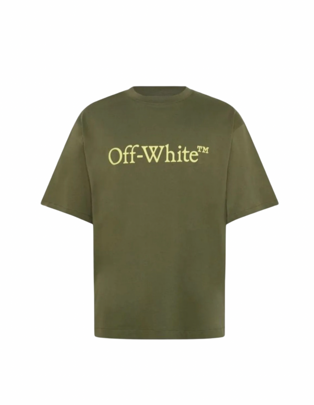 Off-White Khaki Logo Tee
