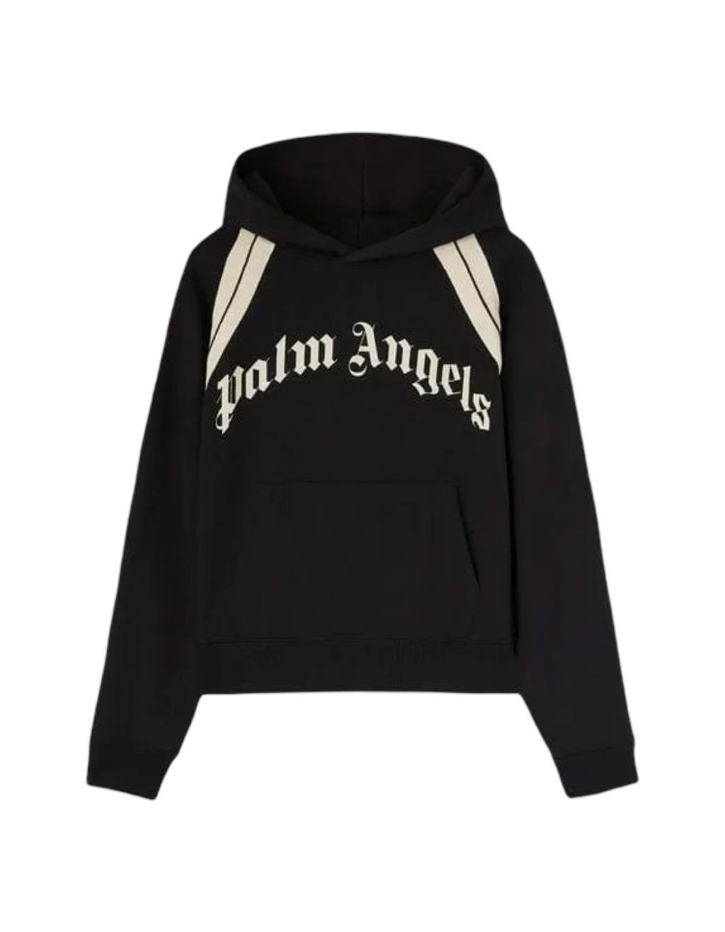 Palm Angels Track Logo Striped Hoodie