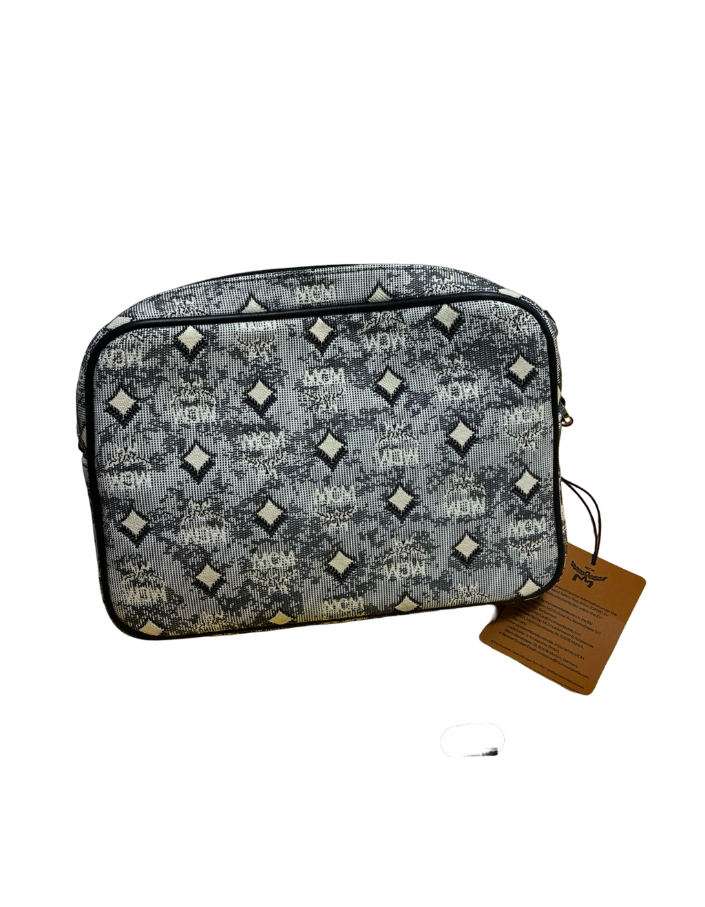 MCM Aren Denim Blue Crossbody Bag