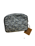 MCM Aren Denim Blue Crossbody Bag