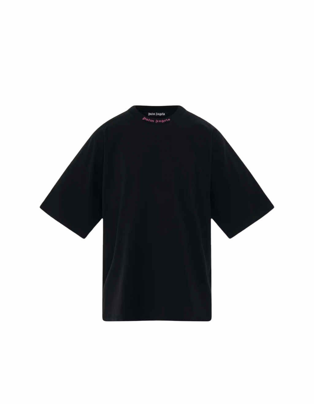 Palm Angels Allover Logo Oversized Tee Black