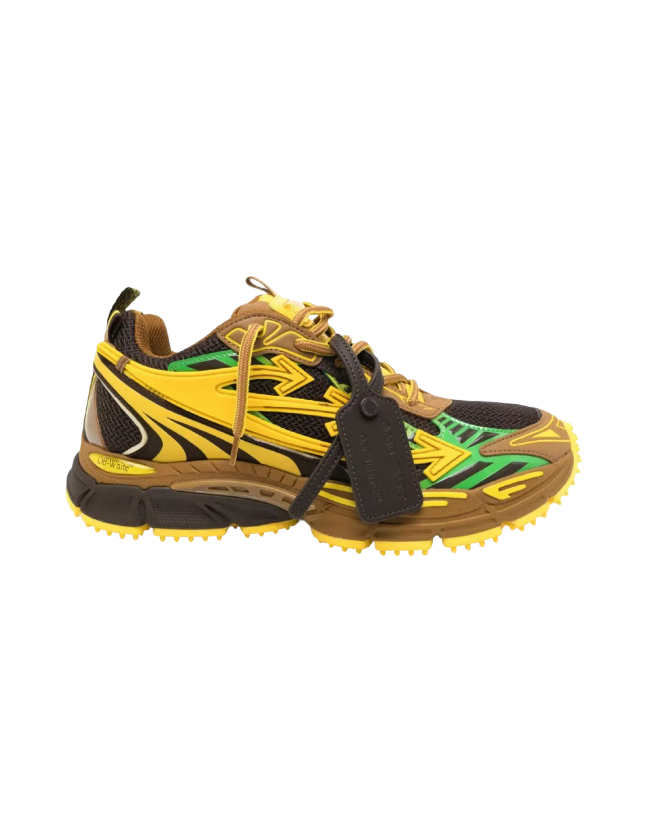 Off-White Be Right Back Yellow Brown Low