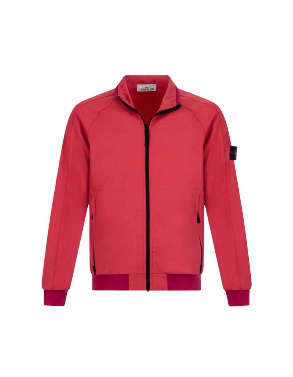 Stone Island Red Nylon Jacket