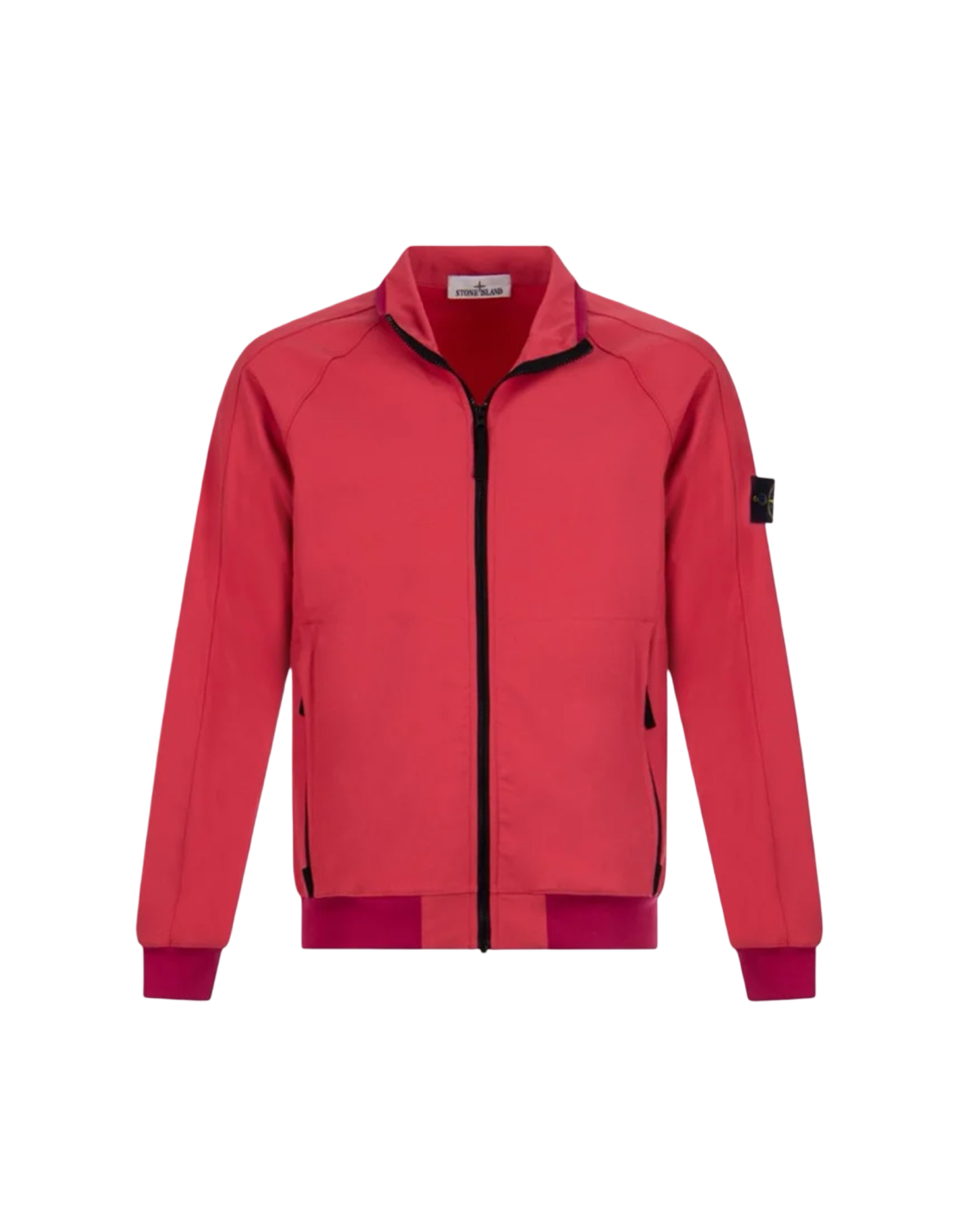 Stone Island Red Nylon Jacket