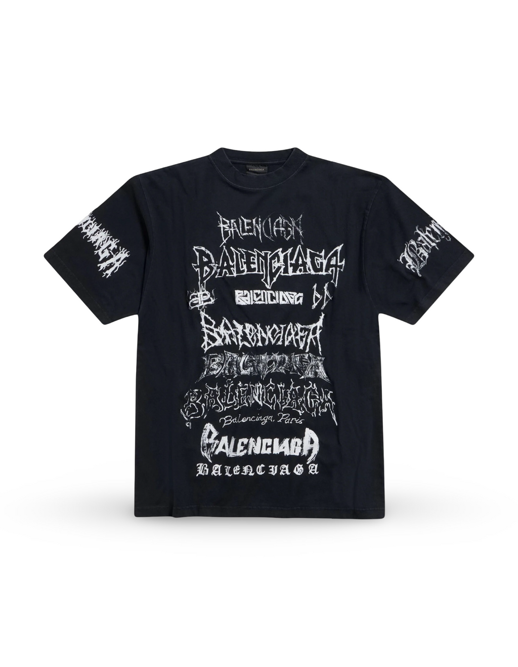 Balenciaga DIY Metal Logo Tee