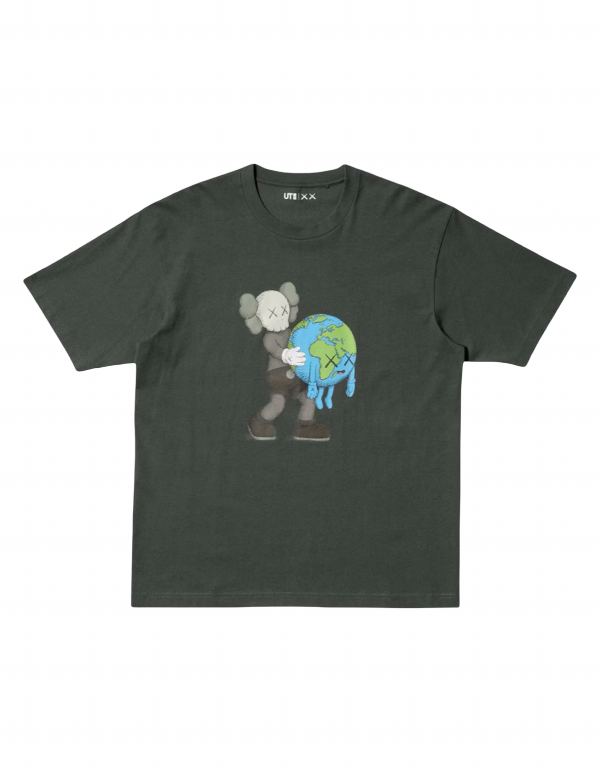 Kaws x Uniqlo Planet Logo Tee