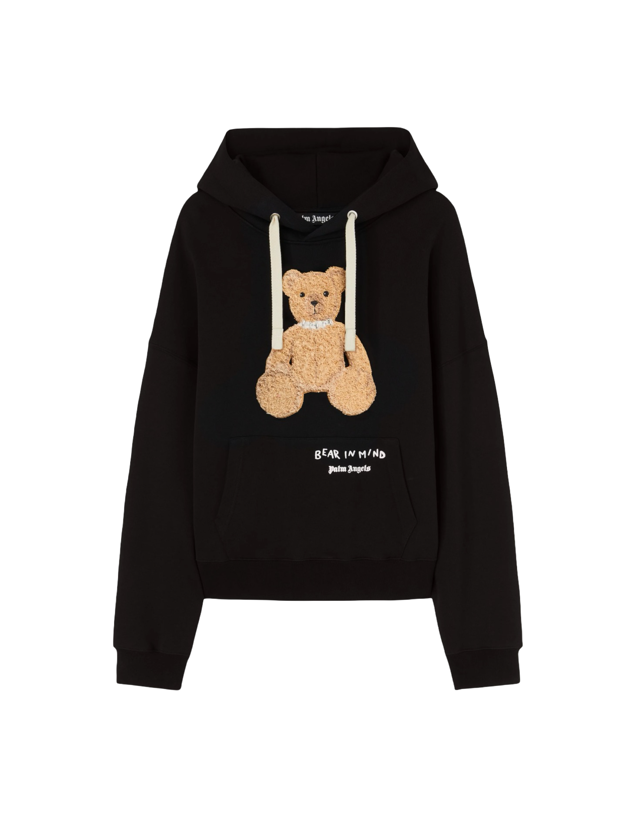 Palm Angels Bear In Mind Logo Hoodie