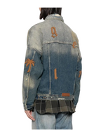 Palm Angels Logo Patch Denim Jacket