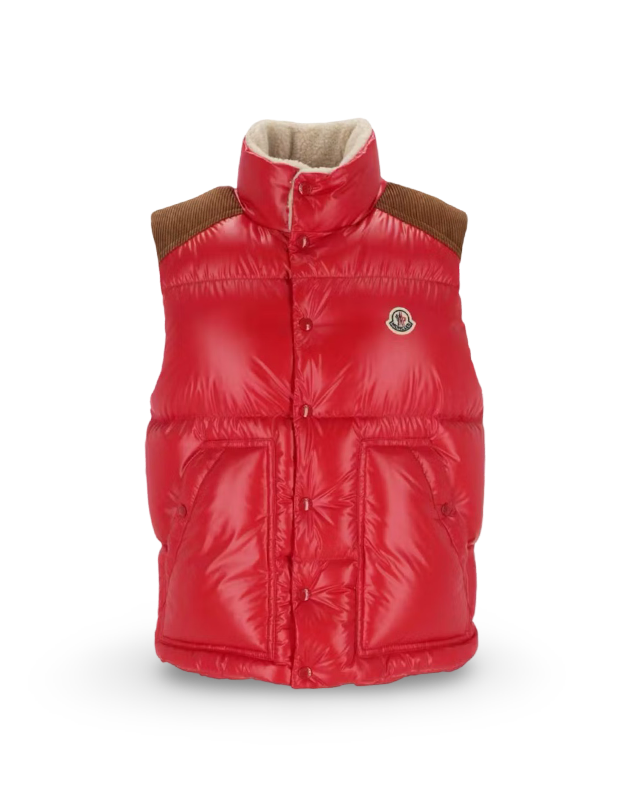 Moncler Ardeche Red Down Vest