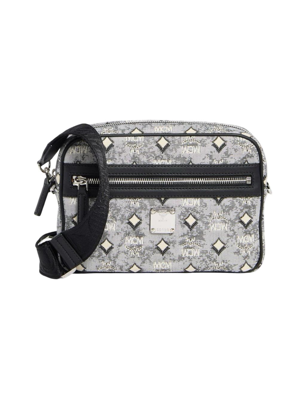 MCM Aren Denim Blue Crossbody Bag