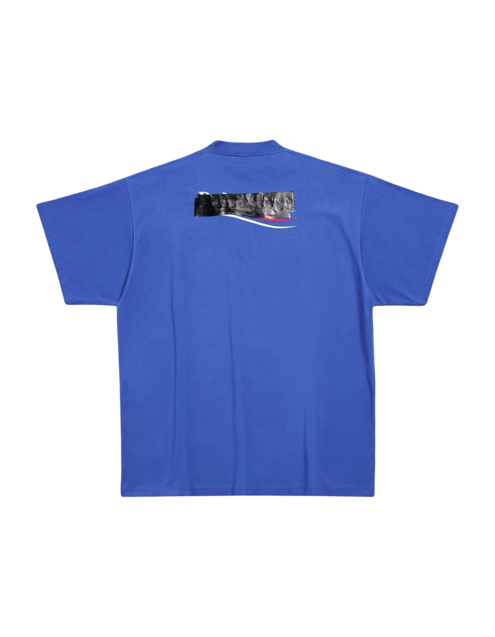Balenciaga Gaffer Logo Blue T-Shirt