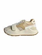 Burberry Ramsey Beige Checkered Sneakers